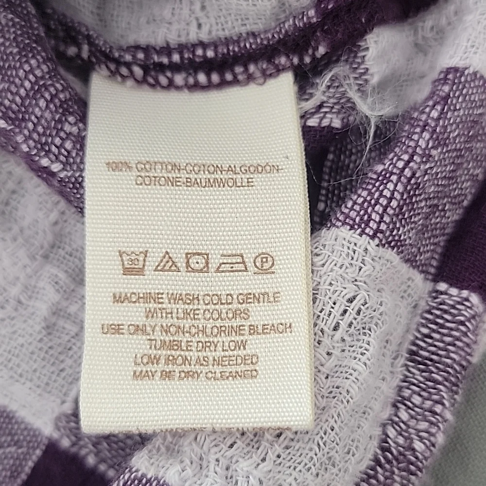 Free People Honey Grove Plaid Blouse  - Size XS
